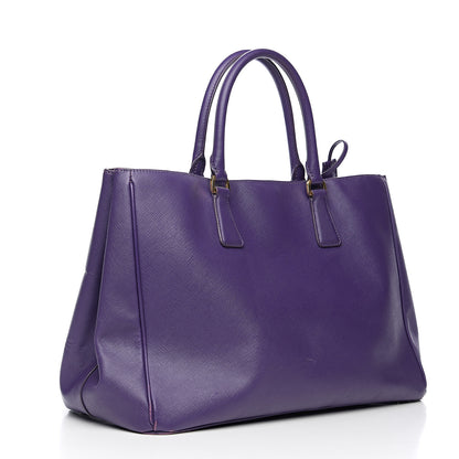 Prada Saffiano Lux Large Tote Viola 2 of 16