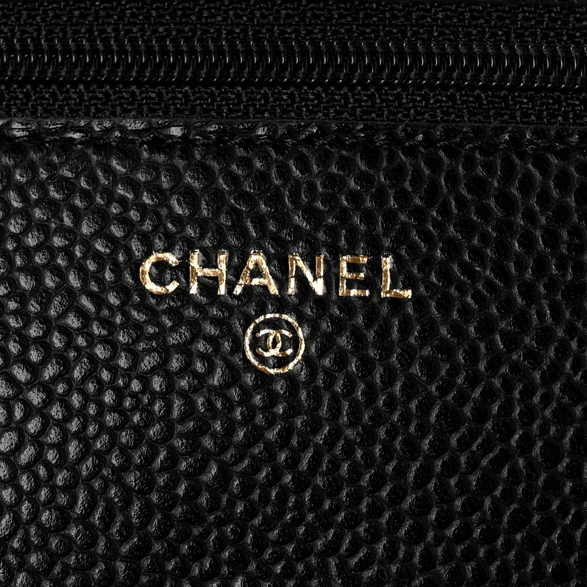 Chanel Caviar Quilted Wallet on Chain WOC Black 6 of 12