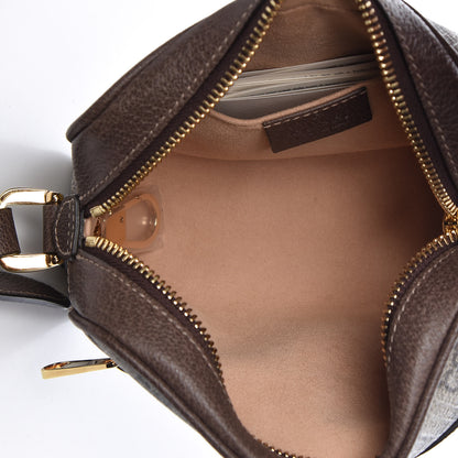 Gucci GG Supreme Monogram Web Mini Ophidia Shoulder Bag Brown 5 of 9