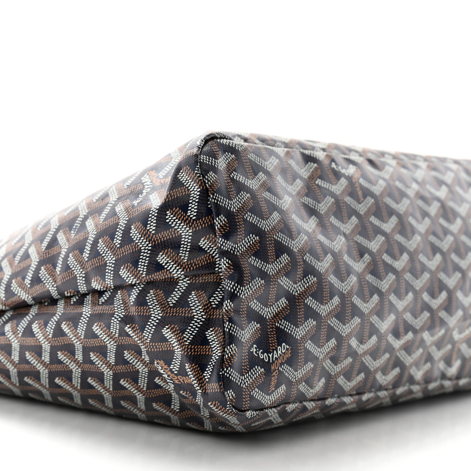 Goyard Goyardine Boheme Hobo Navy Blue 9 of 10