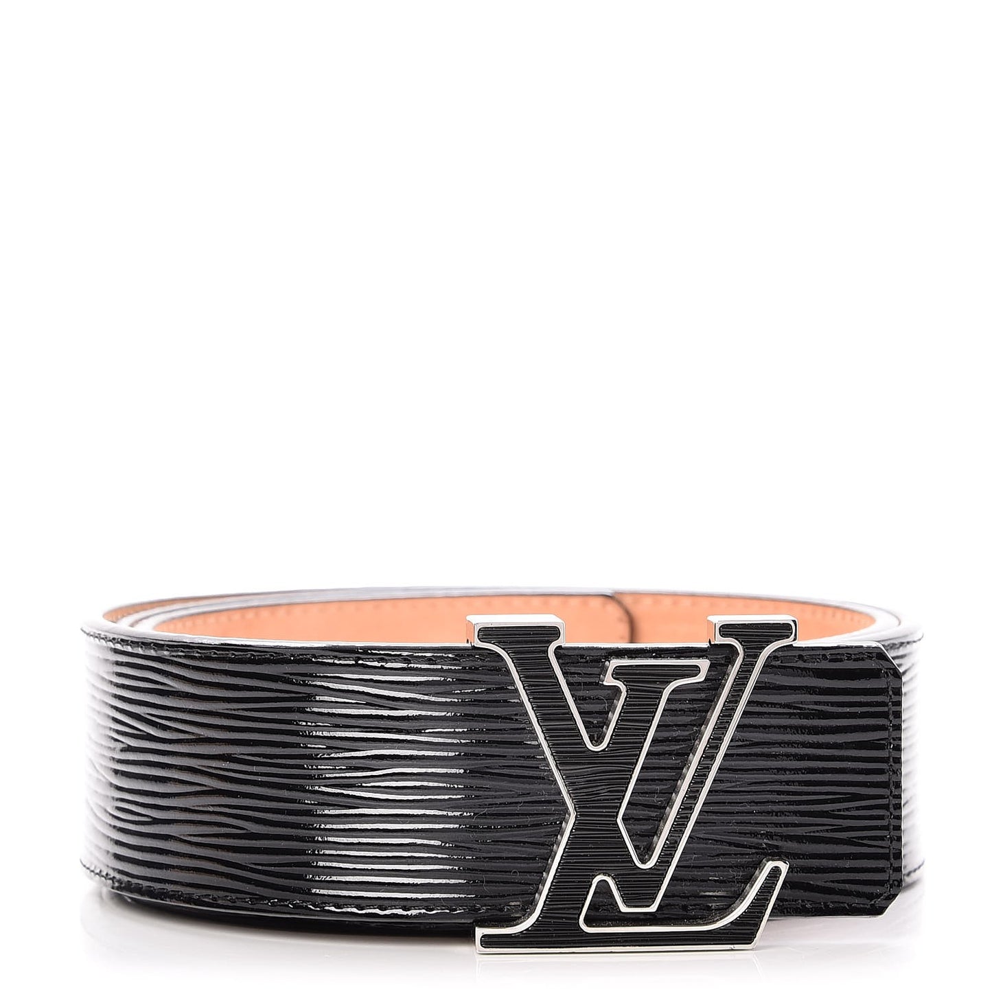 Epi Electric 40mm LV Initiales Belt 90 36 Black
