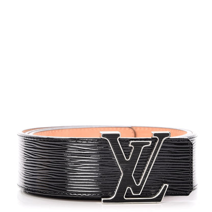 Louis Vuitton Epi Electric 40mm LV Initiales Belt 90 36 Black 1 of 8