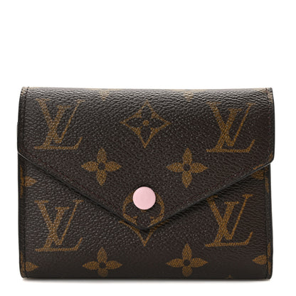 Louis Vuitton Monogram Victorine Wallet Rose Ballerine 1 of 9