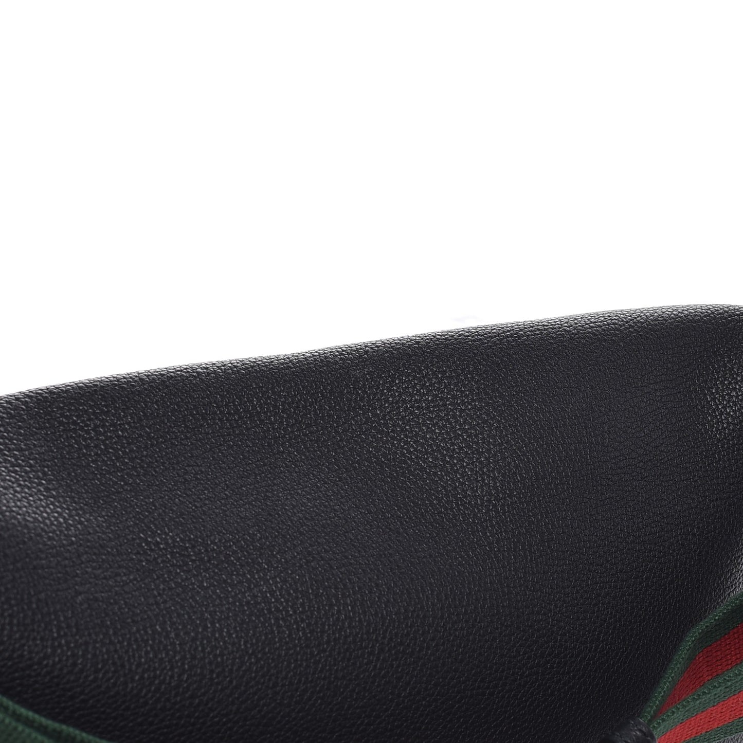 Grained Calfskin Logo Belt Bag Black