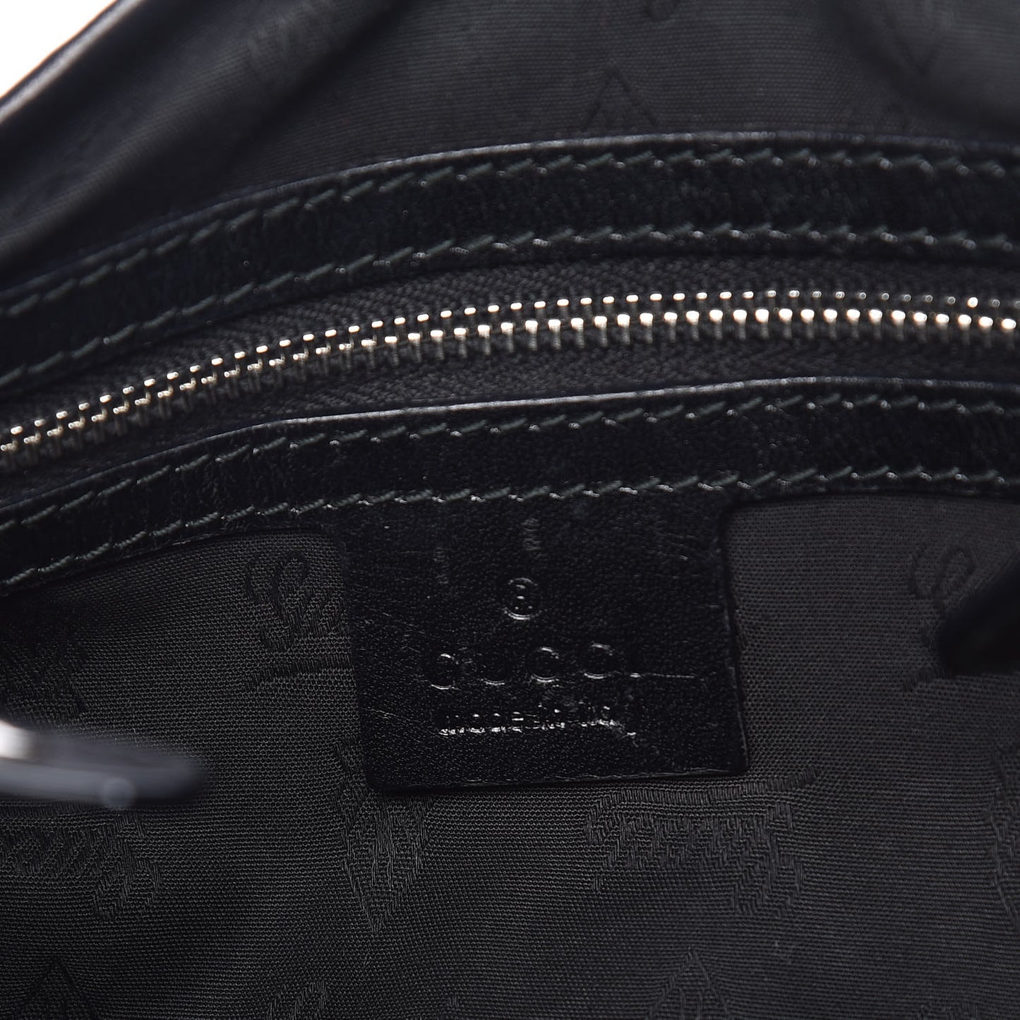 Monogram Medium Twins Tote Black