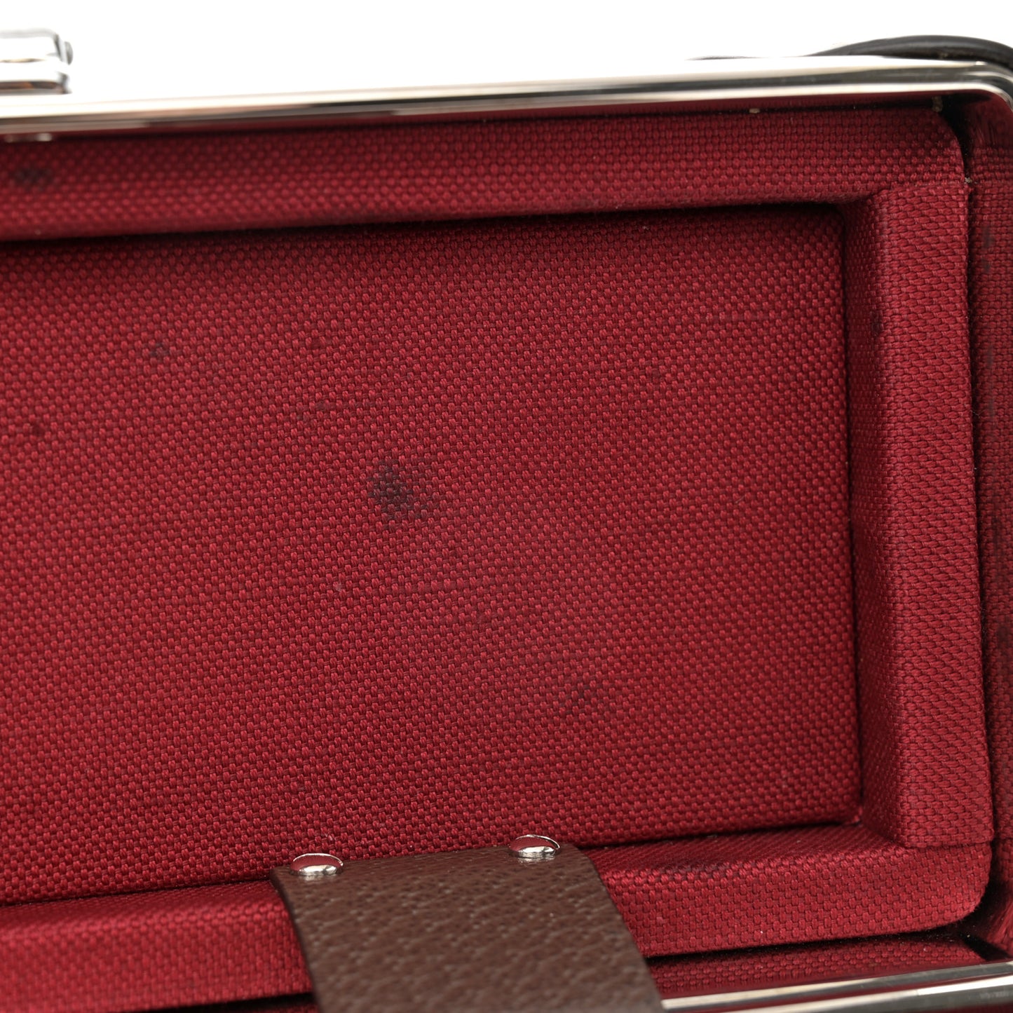 GG Supreme Monogram Globe-Trotter Beauty Case Brown