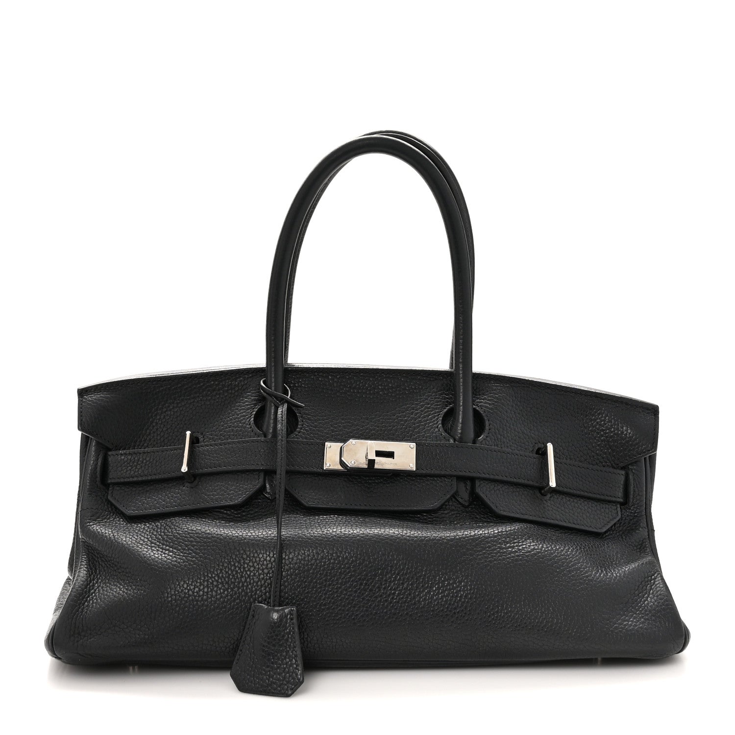 Hermes Togo JPG Shoulder Birkin II 42 Black 1 of 10