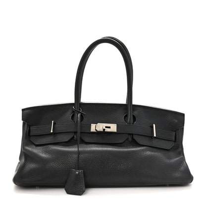 Hermes Togo JPG Shoulder Birkin II 42 Black 1 of 10