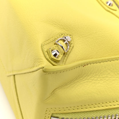 Balenciaga Calfskin Papier Mini A4 Jaune Poussin 16 of 18