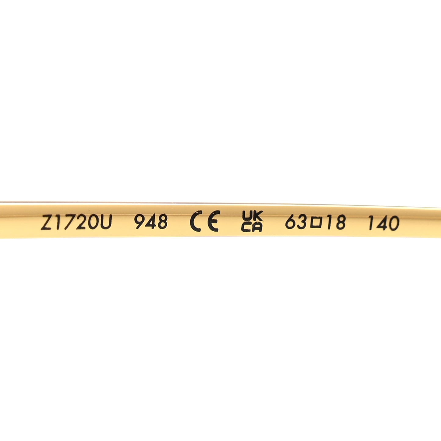 Metal LV Charm Cat Eye Sunglasses Z1720U Gold
