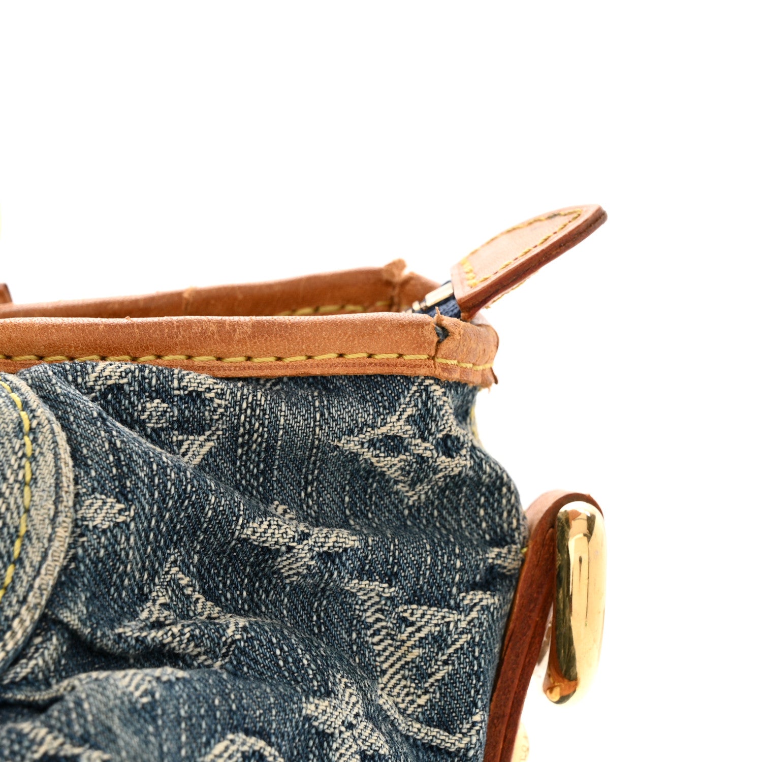 Louis Vuitton Denim Neo Cabby MM Blue 10 of 20