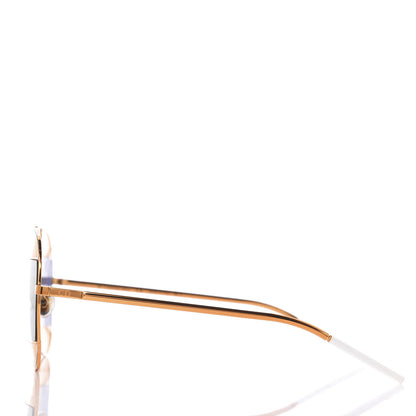 Christian Dior Split 1 Aviator Sunglasses Gold 3 of 8