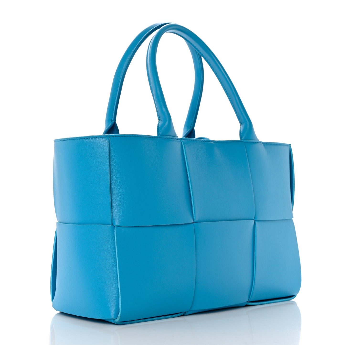 Nappa Maxi Intrecciato Small Arco Tote Pool