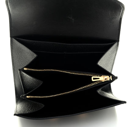 Hermes Epsom Constance Short Wallet Black 5 of 6