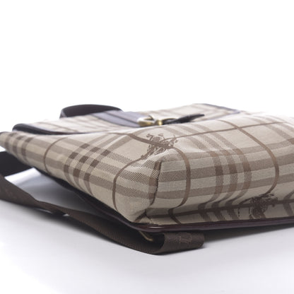 Burberry Haymarket Check Backpack 7 of 9