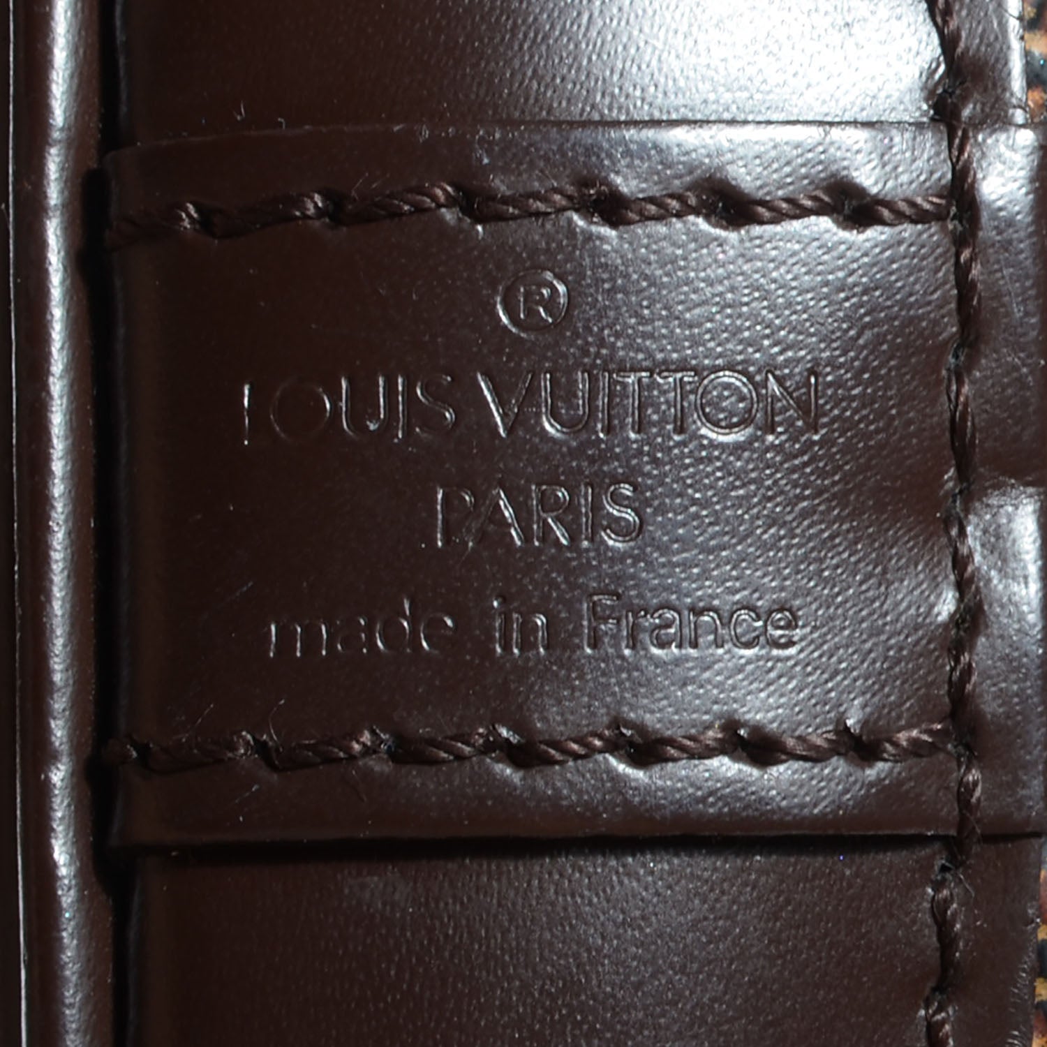 Louis Vuitton Damier Ebene Alma PM 6 of 7