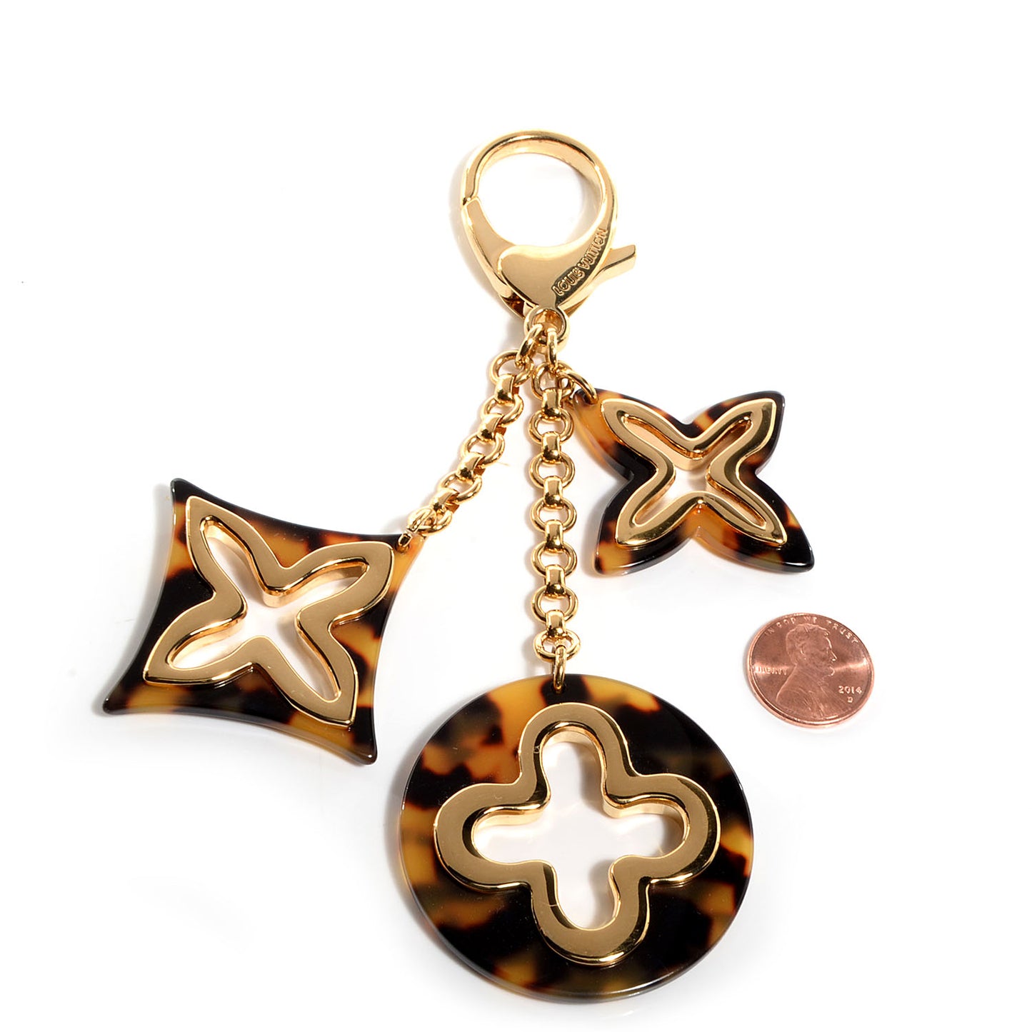 Insolence Bag Charm Ecaille