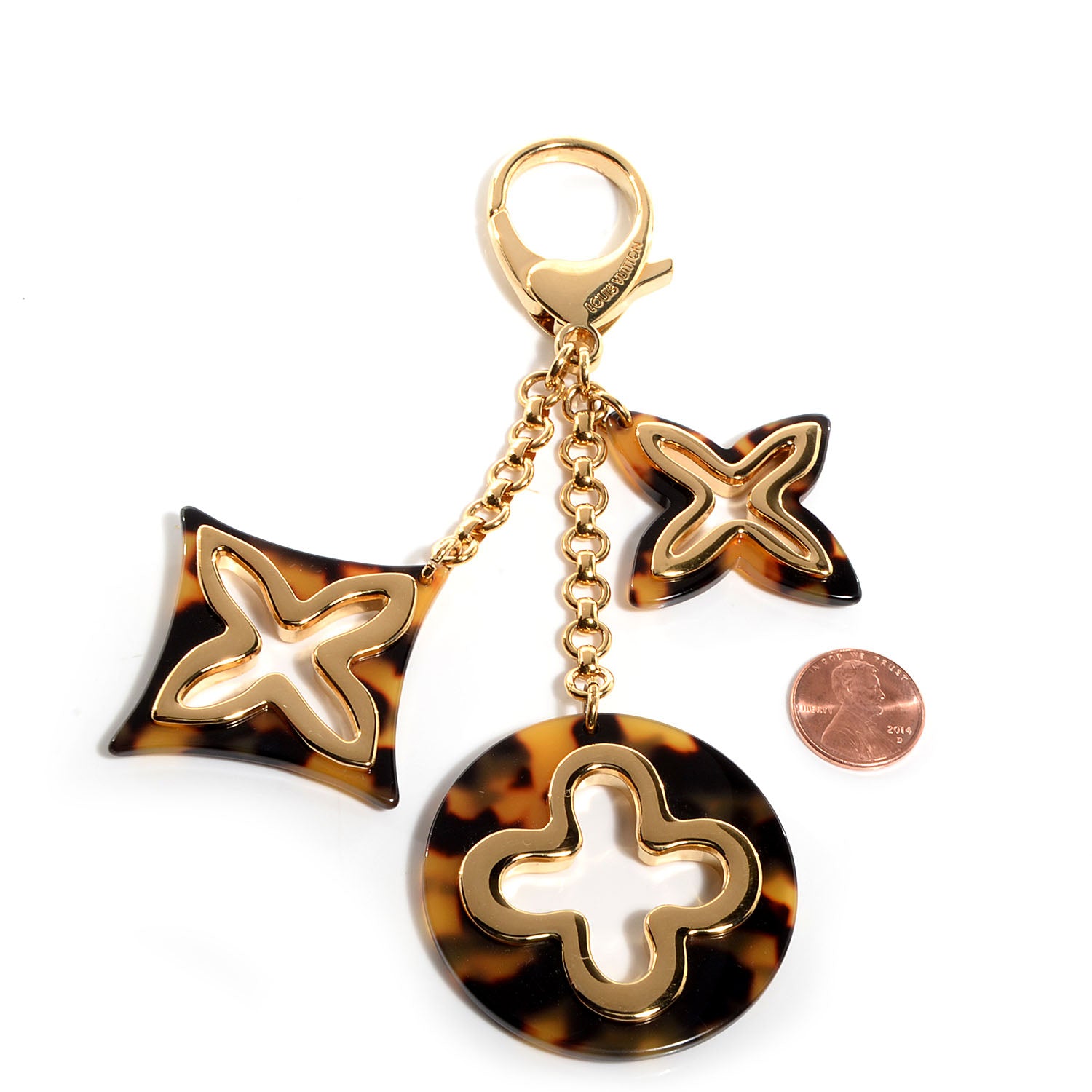 Louis Vuitton Insolence Bag Charm Ecaille 2 of 5