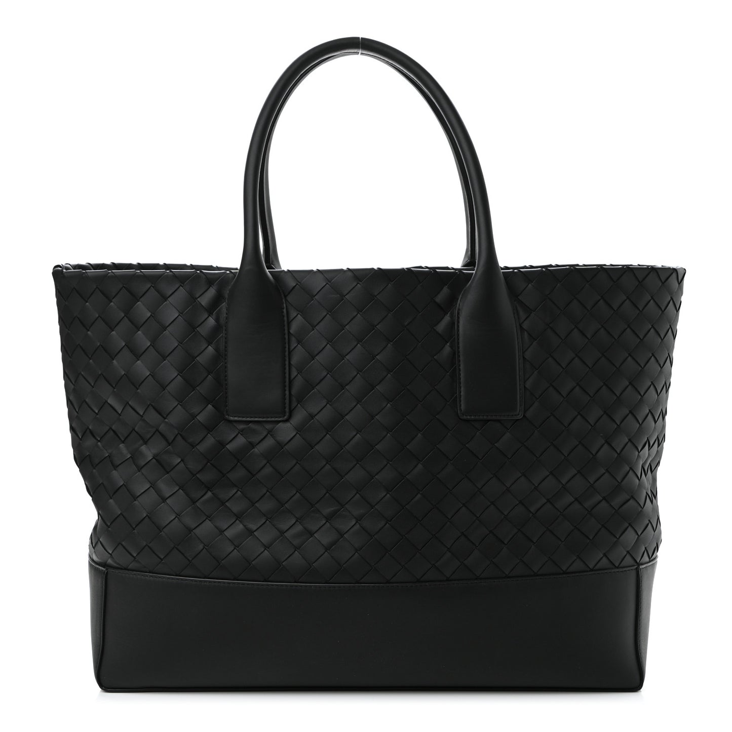 Nappa Intrecciato Large Cabat Black