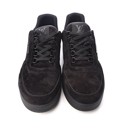 Louis Vuitton Suede Uniform Sneakers 9.5 Black 9 of 9