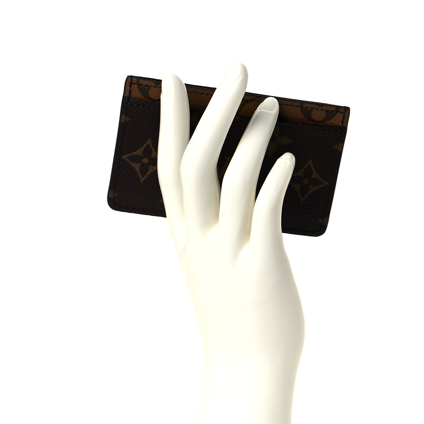 Reverse Monogram Card Holder