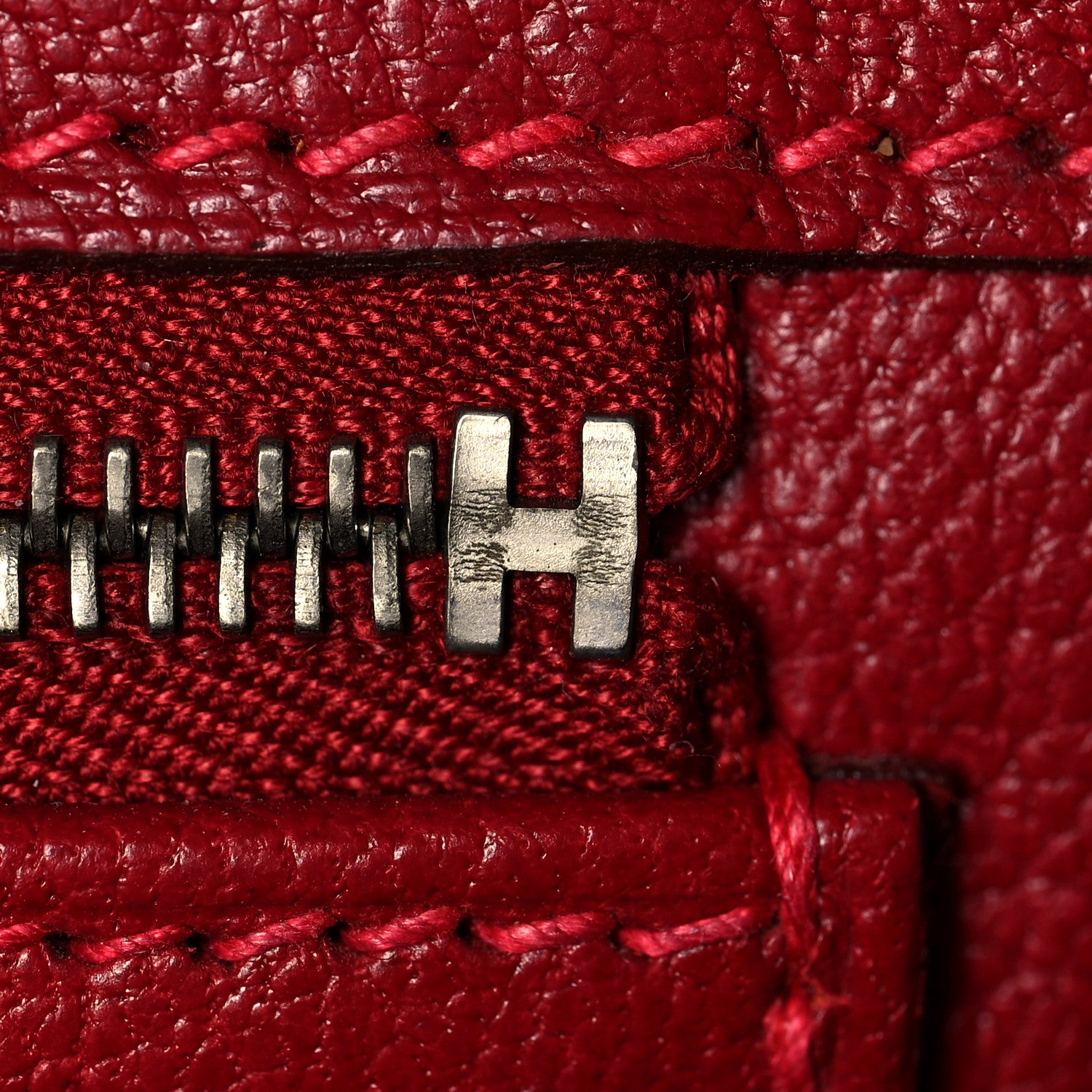 Hermes Taurillon Clemence Birkin 30 Rouge Vif 21 of 39