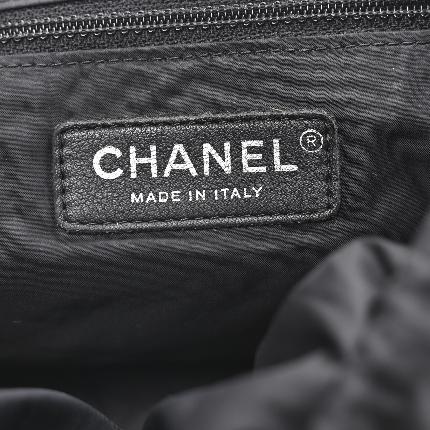 Chanel Wool Nylon Quilted Coco Neige Backpack Black Ecru 6 of 10
