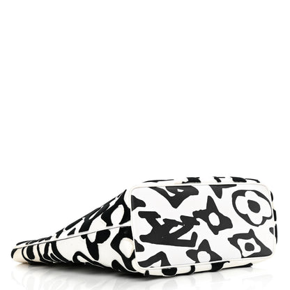 Louis Vuitton X UF Tufted Monogram Tufted Cabas White Black 4 of 10