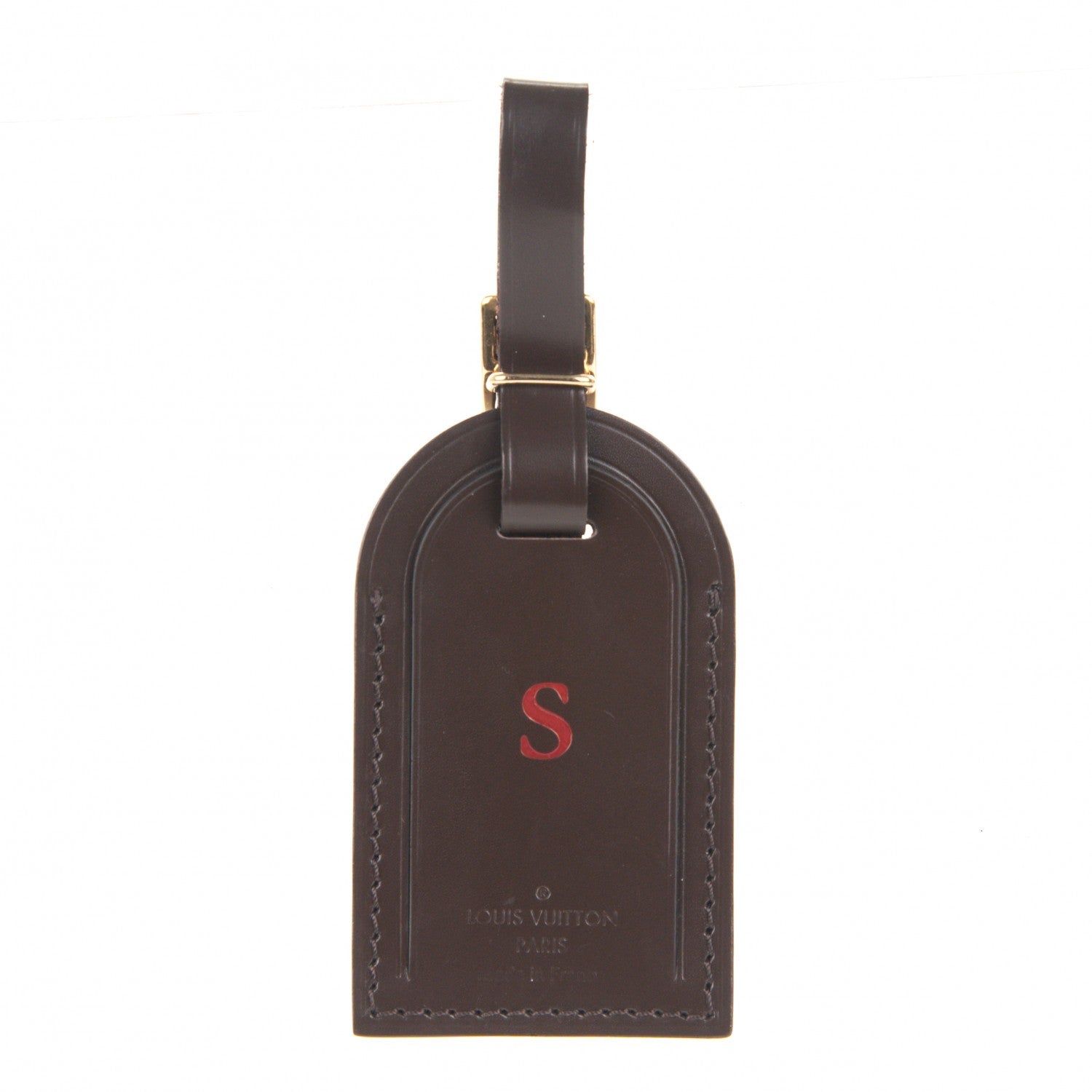 Louis Vuitton Calfskin Luggage Tag Ebene 1 of 3