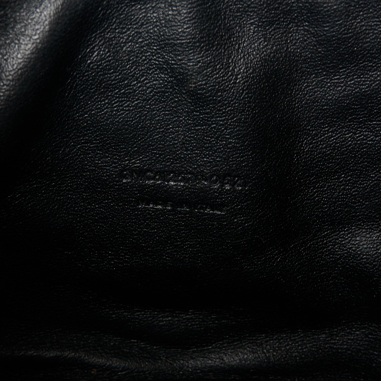 Grain De Poudre Matelasse Monogram Mini Lou Camera Bag Black