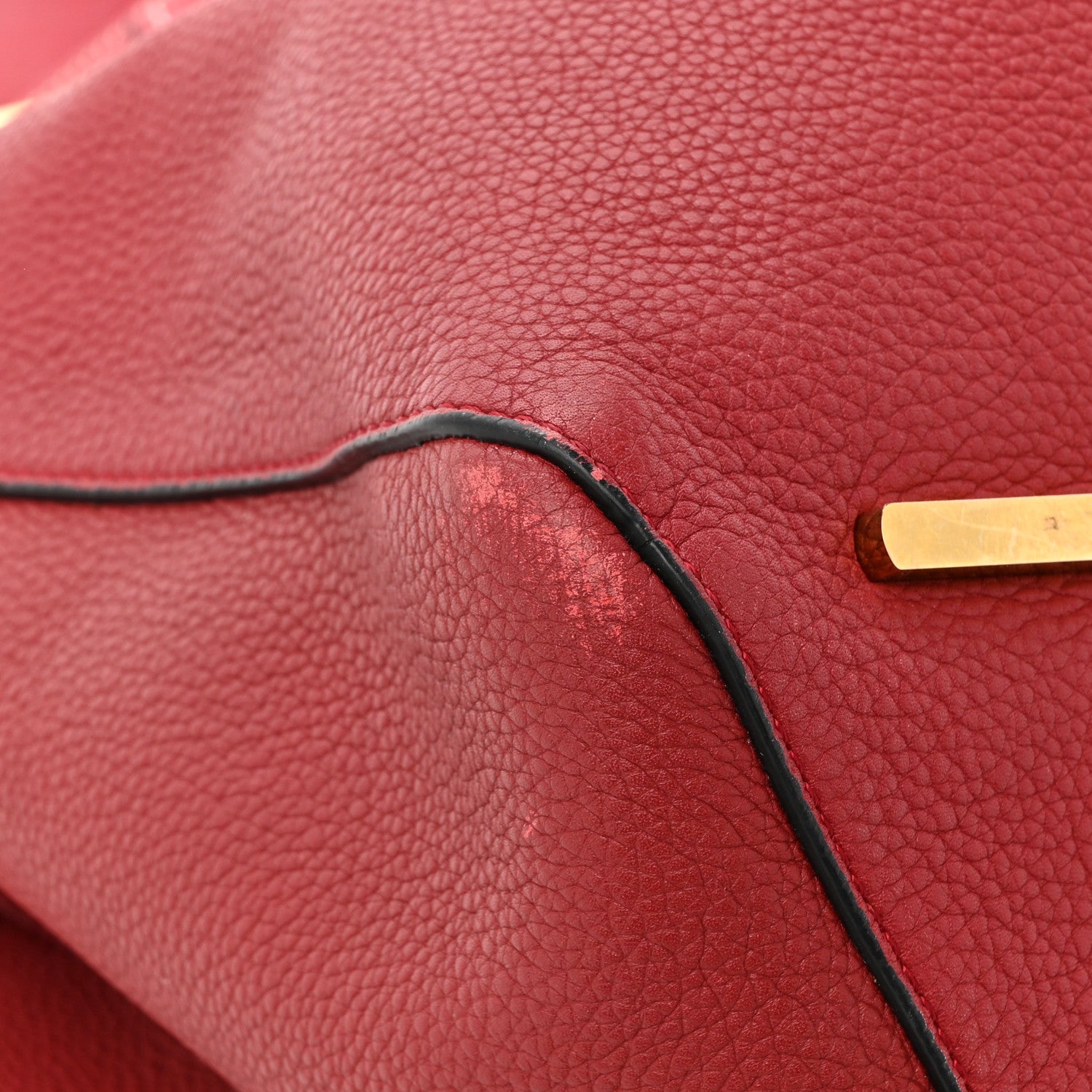 Loewe Calfskin Barcelona Tote Scarlet Red 11 of 21