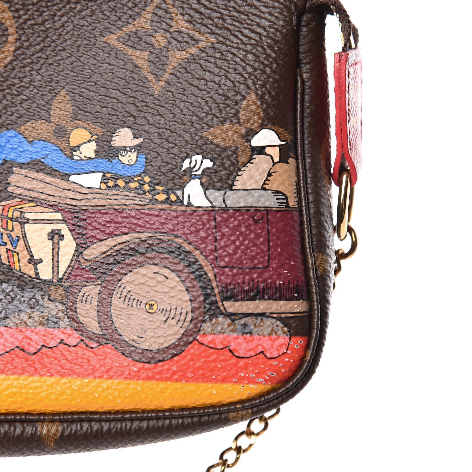 Louis Vuitton Monogram 2015 Christmas Animation Mini Pochette Accessories 10 of 12