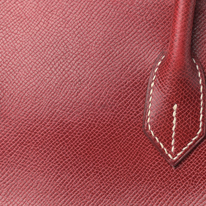 Hermes Veau Lisse Birkin 30 Rouge H 19 of 28