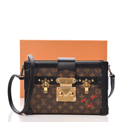 Louis Vuitton Monogram Petite Malle Black 10 of 10