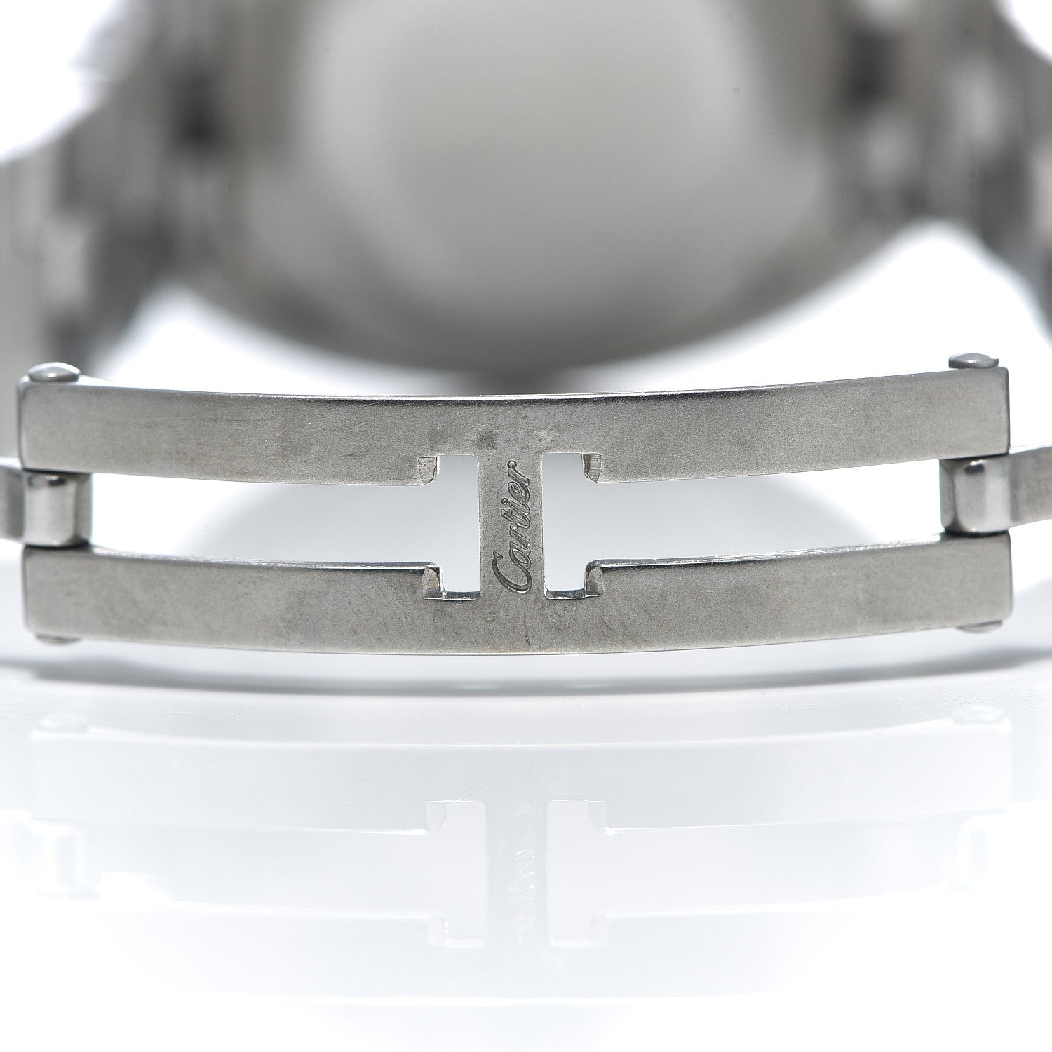 Cartier Stainless Steel 31mm Cle De Automatic Watch 7 of 9