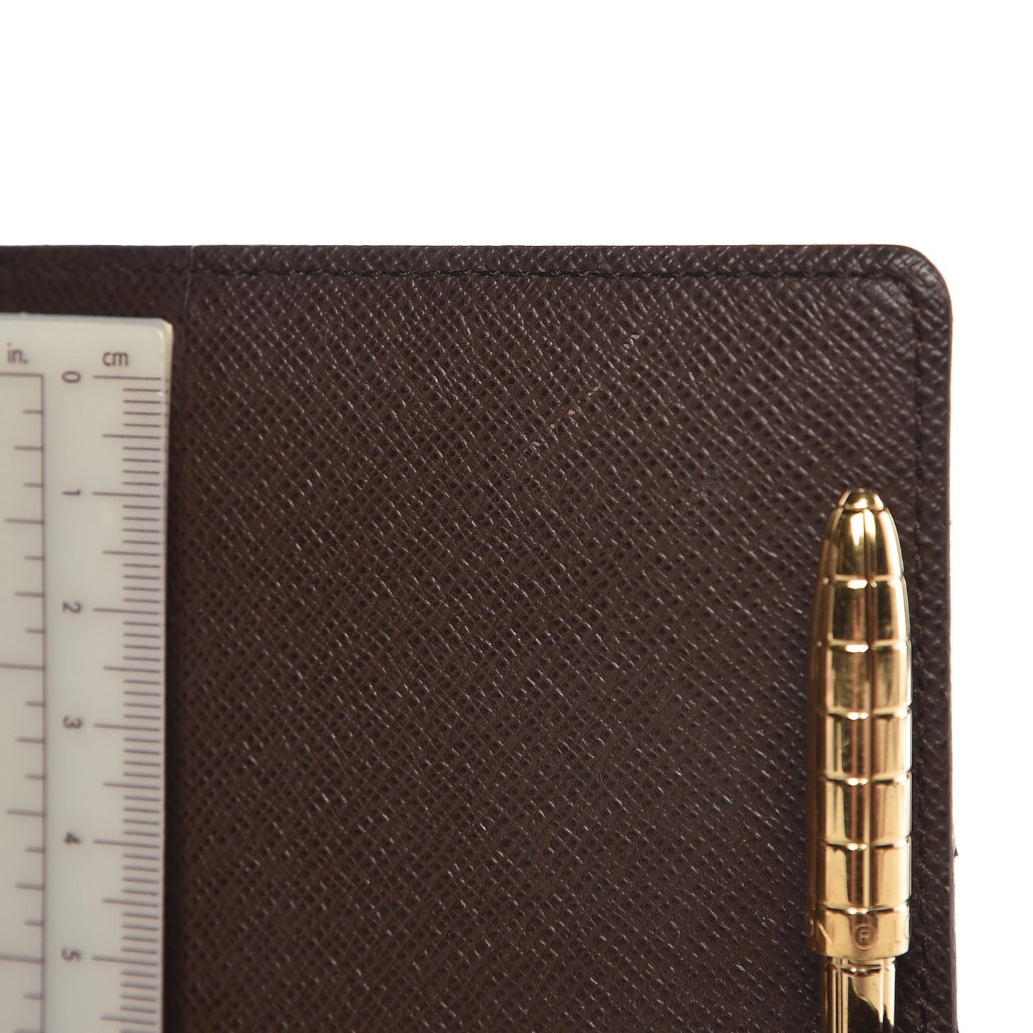 Damier Ebene Small Ring Agenda Cover