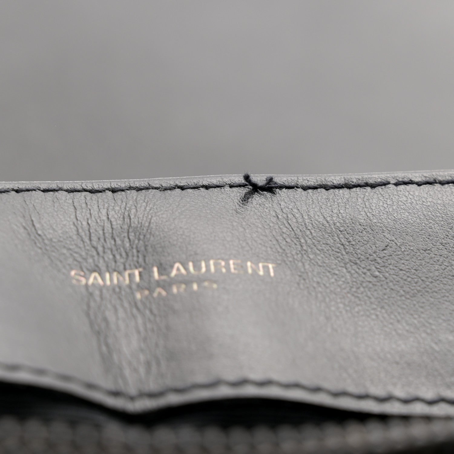 Saint Laurent Calfskin Y Quilted Monogram Monochrome Medium Loulou Chain Satchel Black 13 of 13