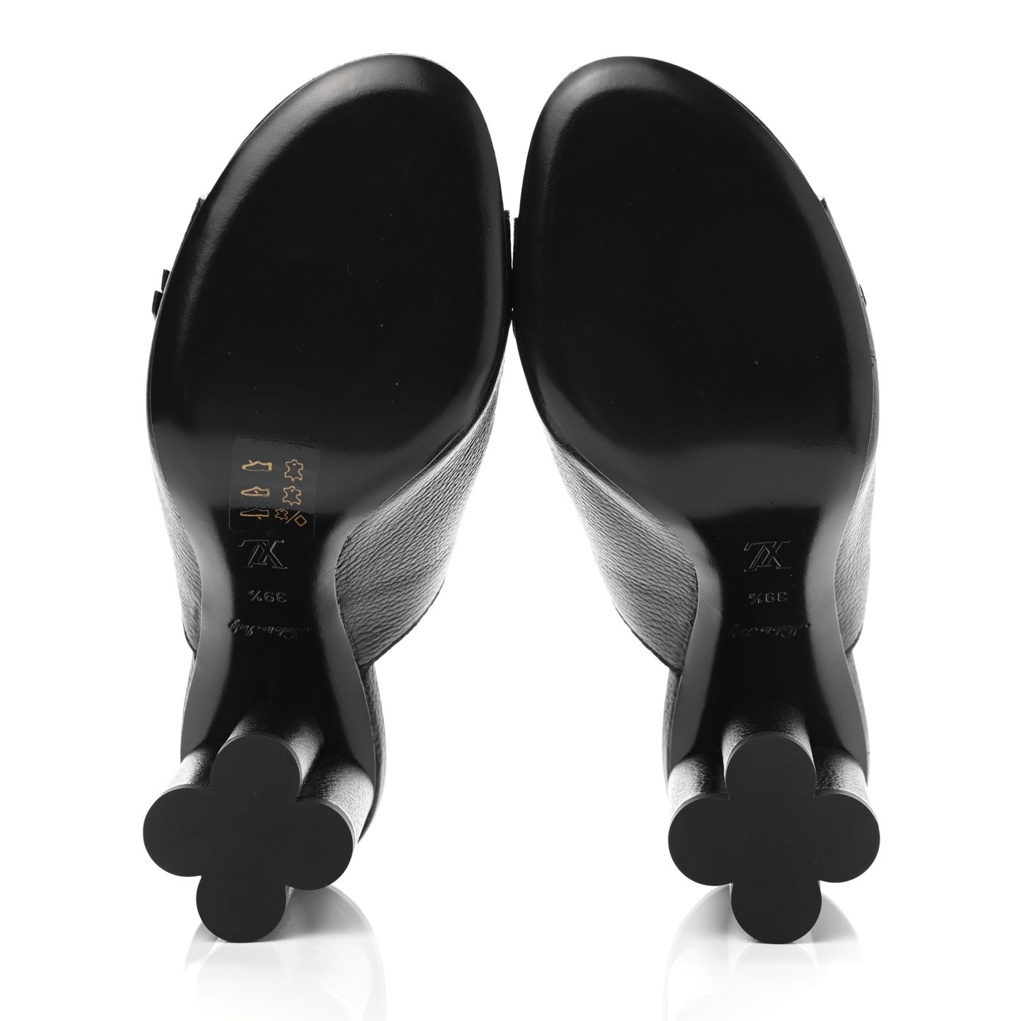 Calfskin Indiana Mule 39.5 Black