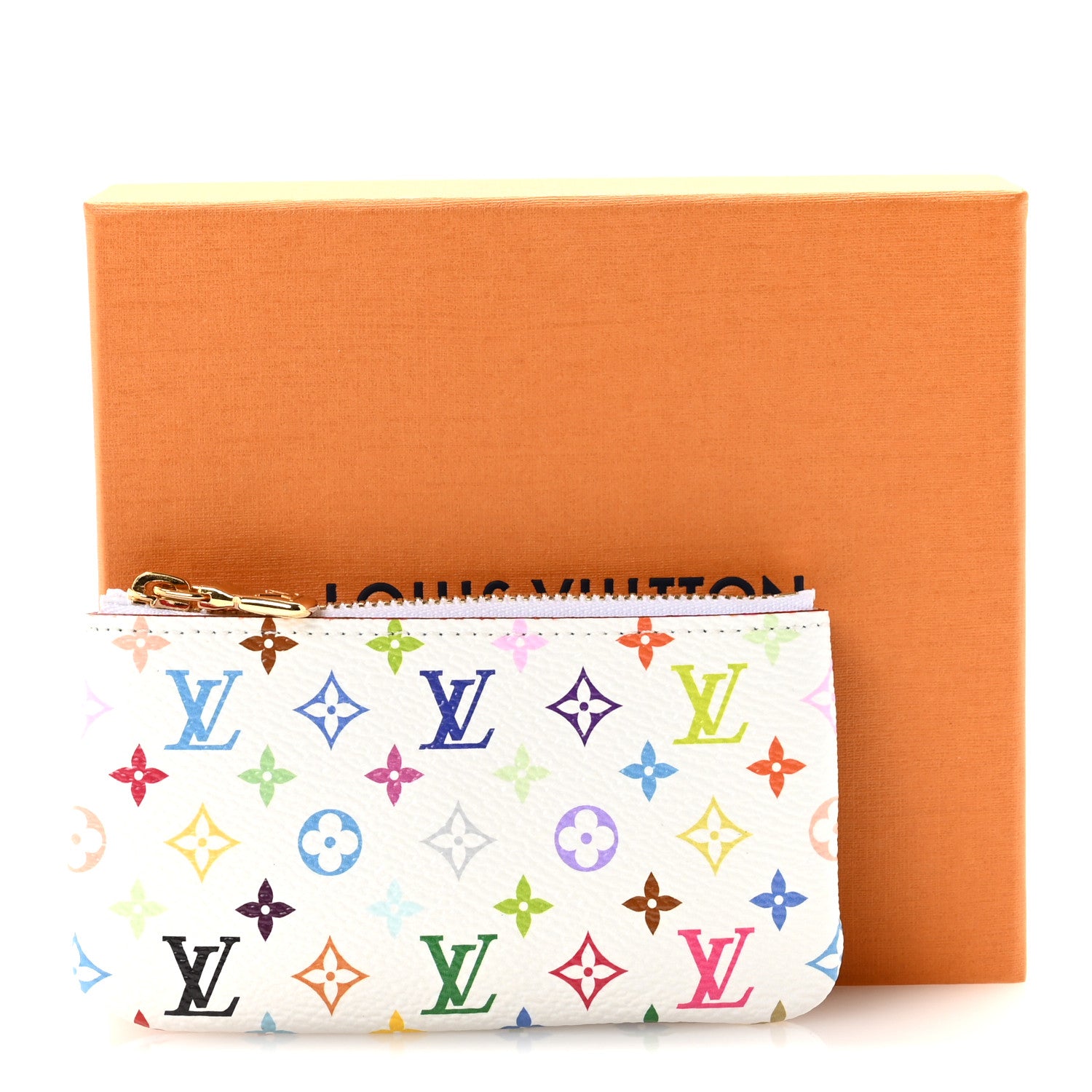 Louis Vuitton LV X TM Monogram Multicolor Key Pouch White 7 of 7