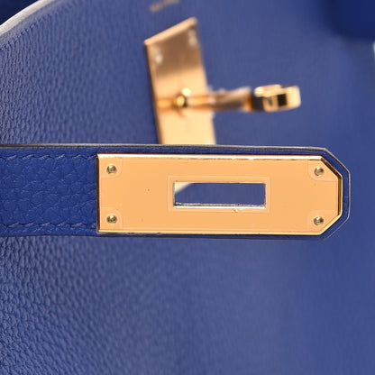 Hermes Togo Kelly Retourne 28 Bleu Electrique 19 of 32