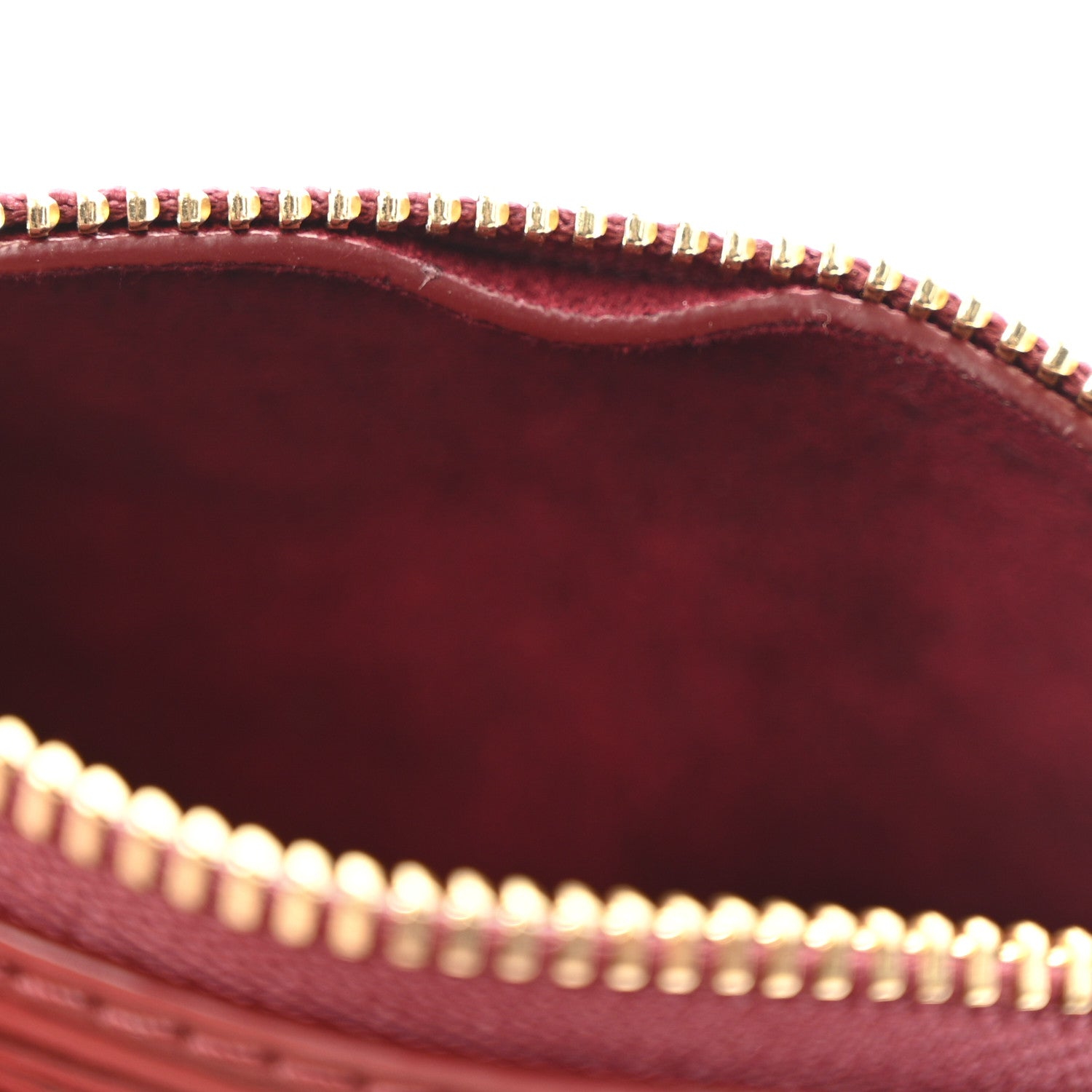 Louis Vuitton Epi Cosmetic Lipstick Pouch Monogram Rouge 7 of 8