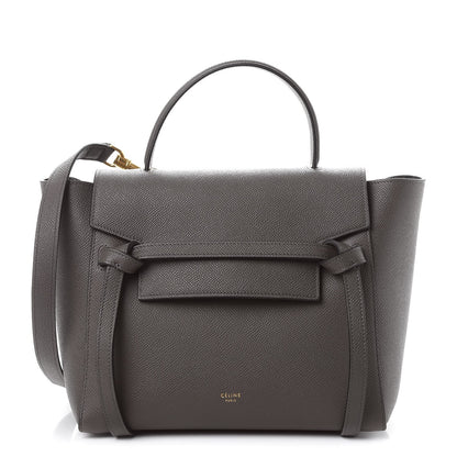 Celine Grained Calfskin Micro Belt Bag Grey 1 of 8