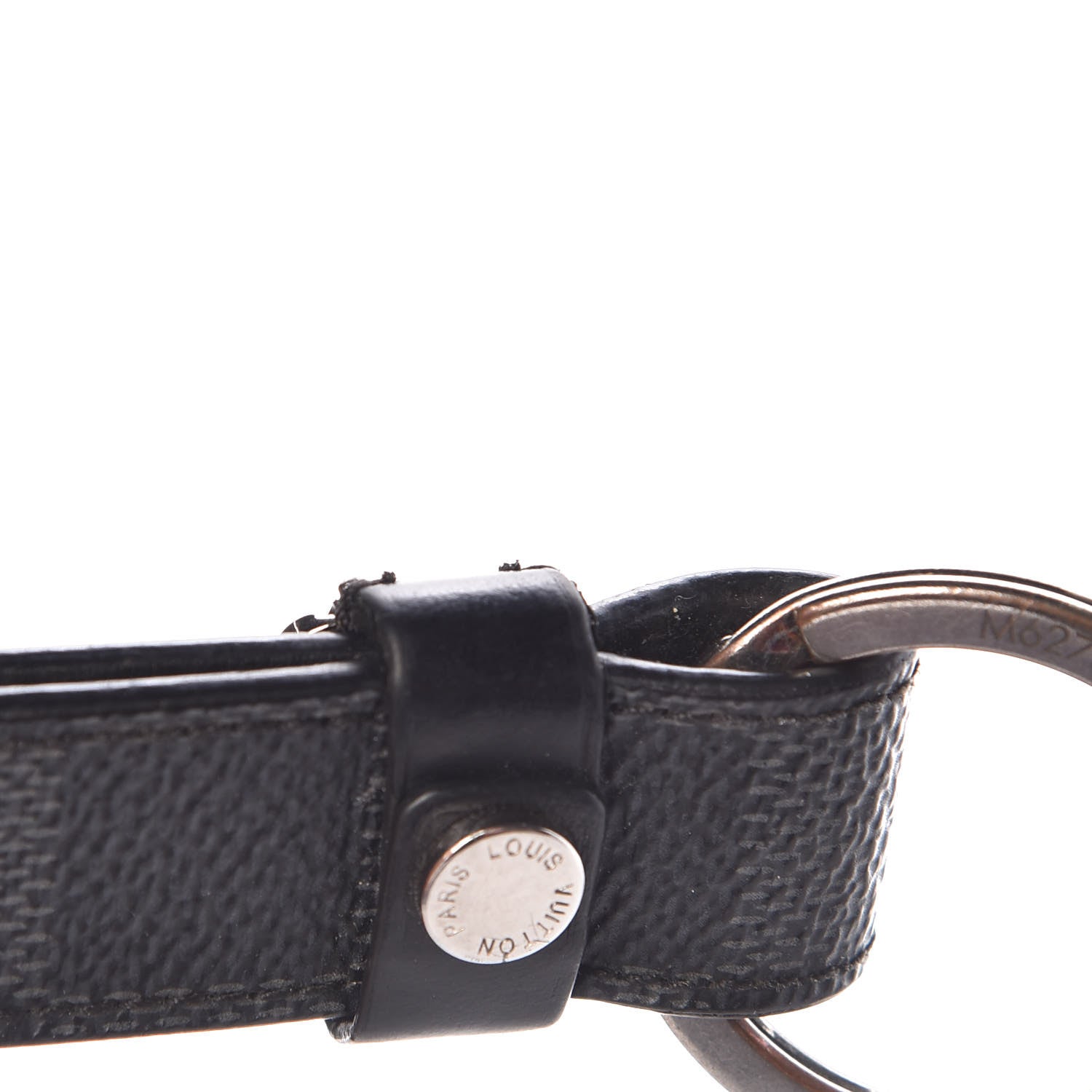 Louis Vuitton Damier Graphite LV Dragonne Key Holder 3 of 3