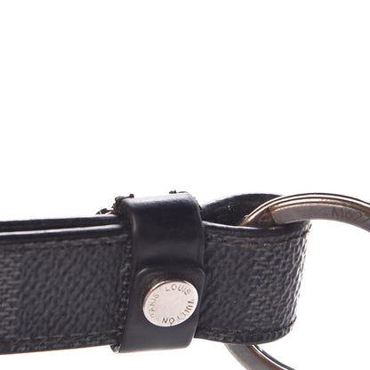 Louis Vuitton Damier Graphite LV Dragonne Key Holder 3 of 3