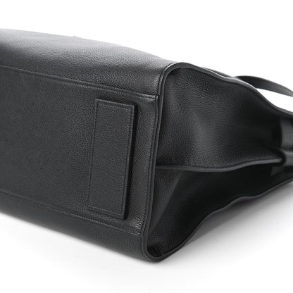 Saint Laurent Grained Calfskin Medium Souple Sac De Jour Duffle Black 8 of 11