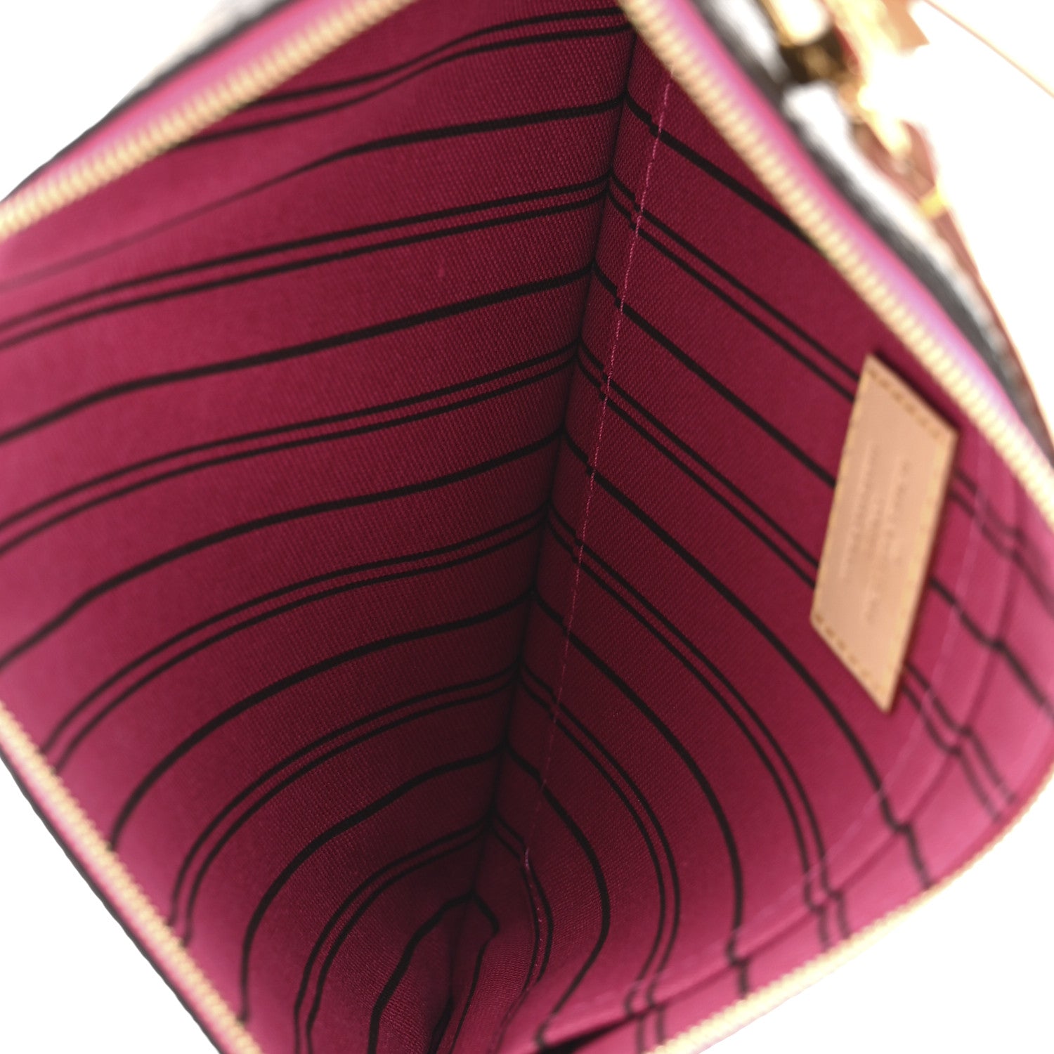 Louis Vuitton Monogram Neverfull MM GM Pochette Pivoine 5 of 9