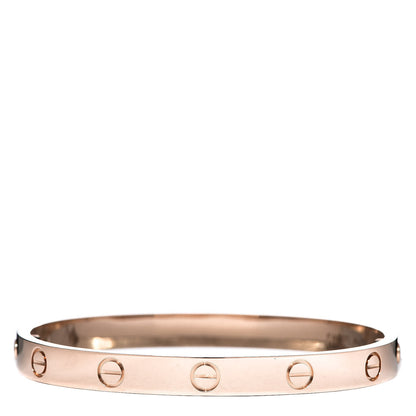 Cartier 18K Pink Gold LOVE Bracelet 17 3 of 4