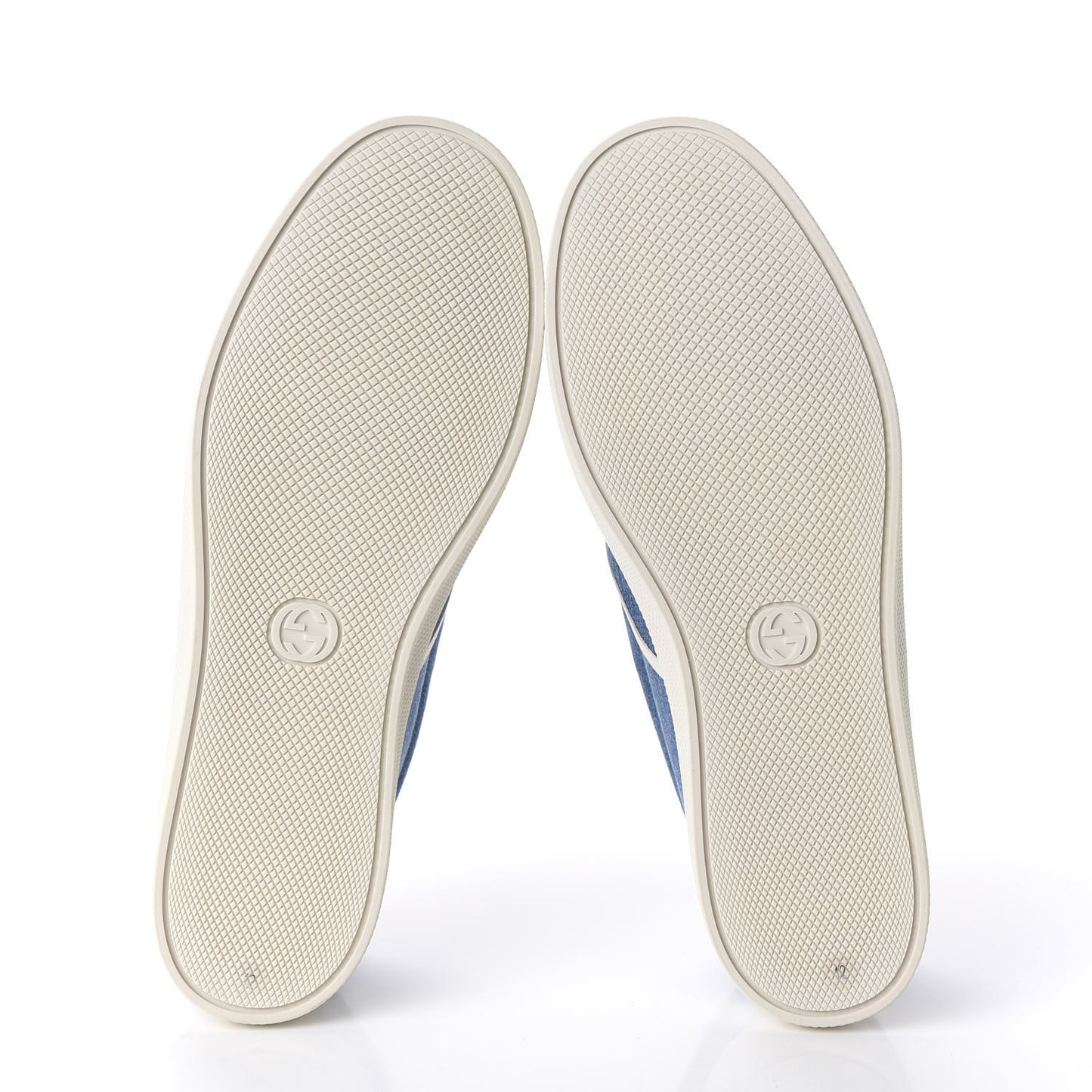 Kura Denim Logo Embroidered Mens Slip On Sneakers 12 Blue