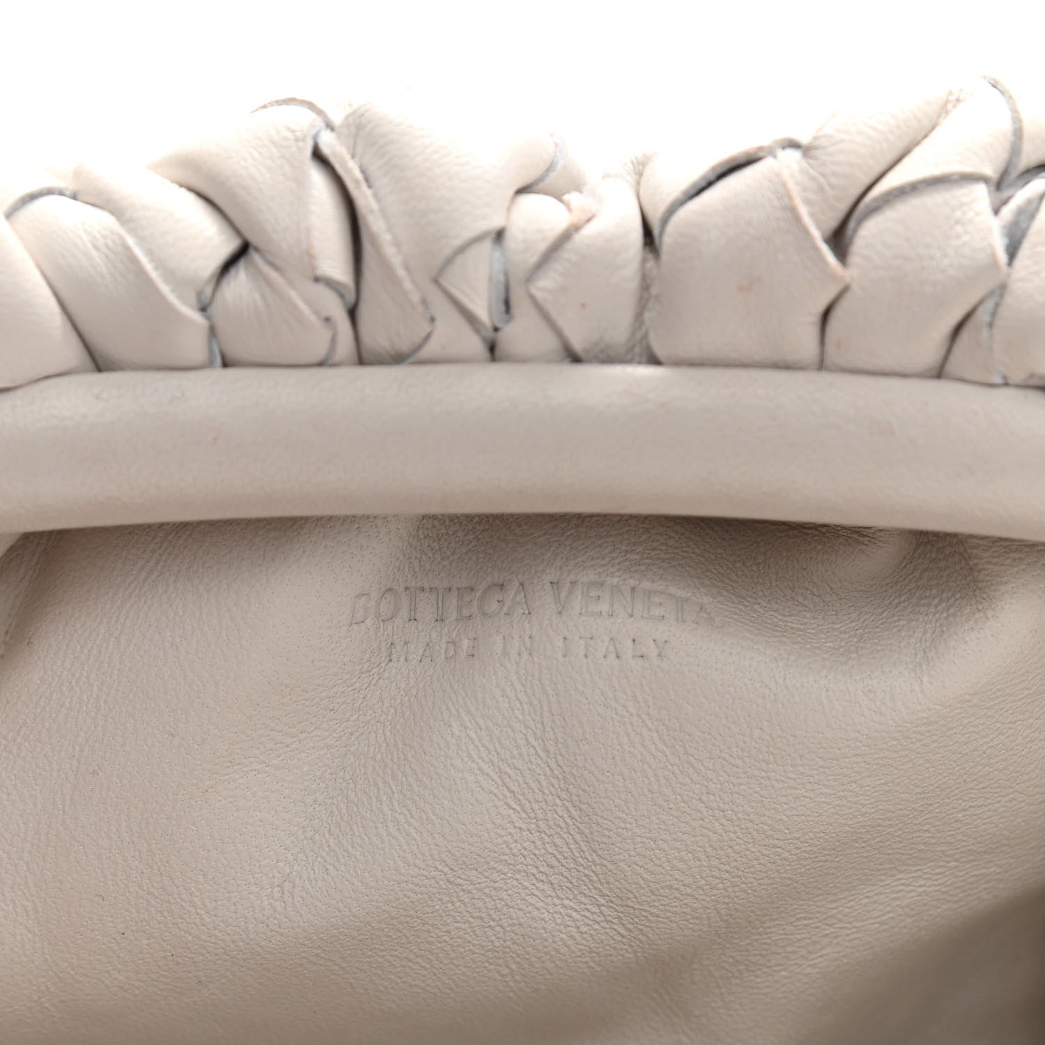 Bottega Veneta Nappa Intrecciato The Mini Pouch Chalk 6 of 11