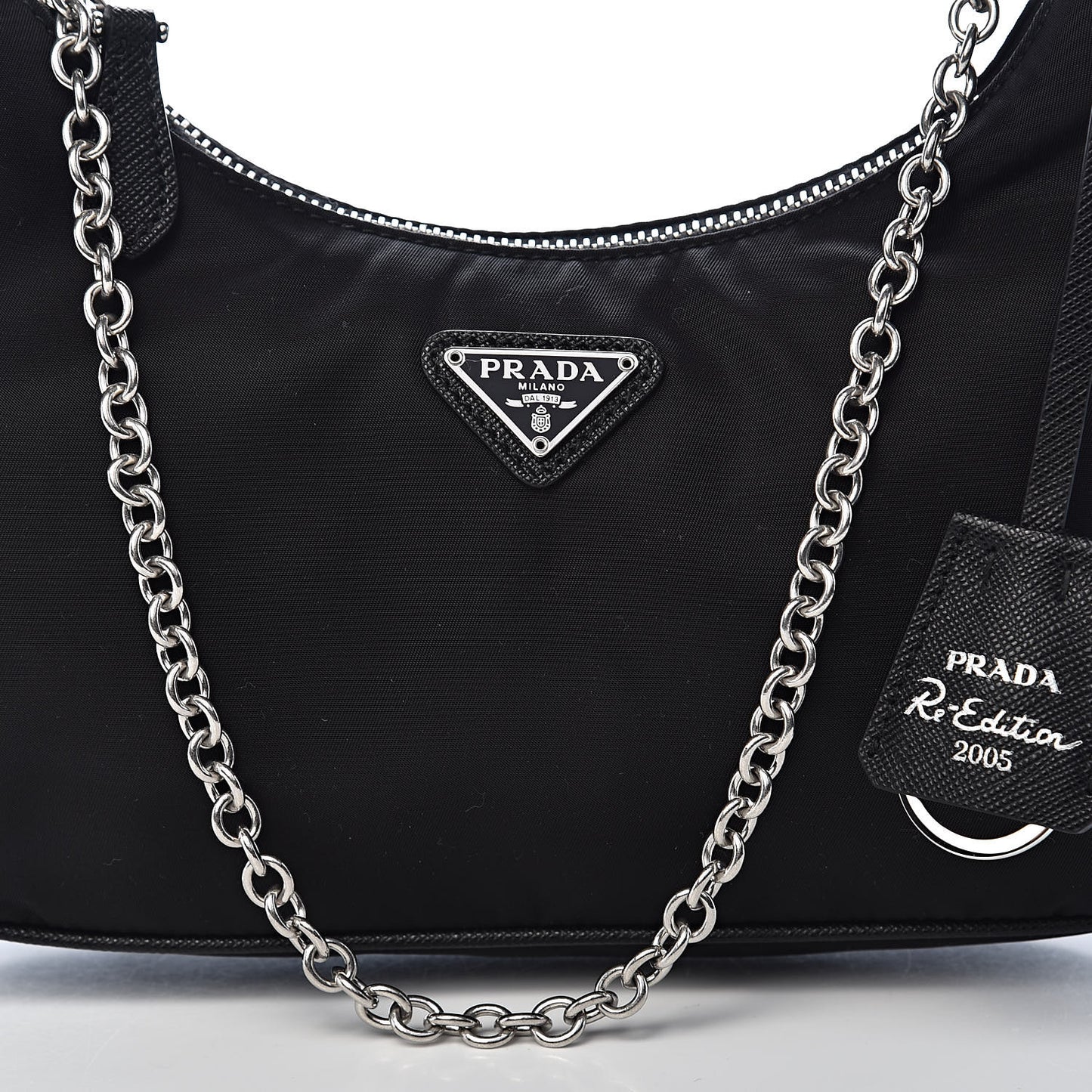Nylon Re-Edition 2005 Shoulder Bag Black